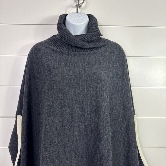 Mersea Oversized Pullover Dolman Sleeve Sweater Gray - One Size Fits Most - Picture 2 of 8